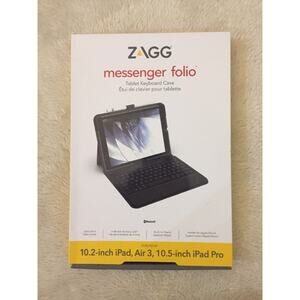 ZAGG Apple iPad 10.2-inch Keyboard Messenger Folio